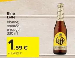 Carrefour Birra Leffe offerta