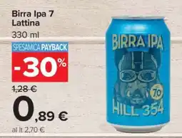 Carrefour Birra Ipa 7 Lattina offerta