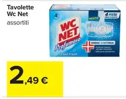 Carrefour Tavolette Wc Net offerta