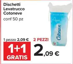 Carrefour Dischetti Levatucco Cotoneve offerta