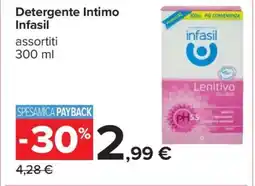 Carrefour Detergente Intimo Infasil offerta