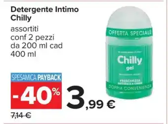 Carrefour Detergente Intimo Chilly offerta