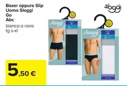 Carrefour Boxer oppure Slip Uomo Sloggi Go Abc offerta
