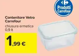 Carrefour Contenitore Vetro Carrefour offerta