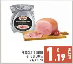 Conad Prosciutto Cotto Fette di Bontà offerta