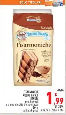 Conad Fisarmoniche Mulino Bianco Barilla offerta