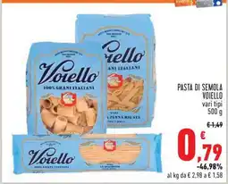 Conad Pasta di Semola Voiello offerta