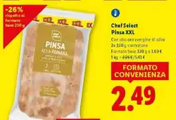 Lidl Chef Select Pinsa XXL offerta