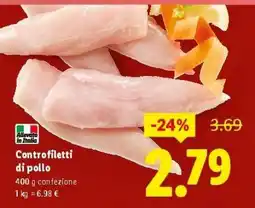 Lidl Controfiletti di pollo offerta