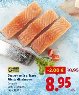 Lidl Gastronomia di Mare Filetto di salmone offerta
