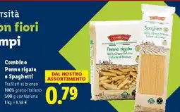 Lidl Combino Penne rigate o Spaghetti offerta