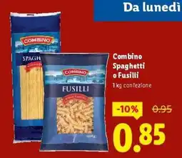 Lidl Combino Spaghetti o Fusilli offerta