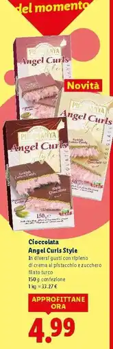 Lidl Cioccolata Angel Curls Style offerta