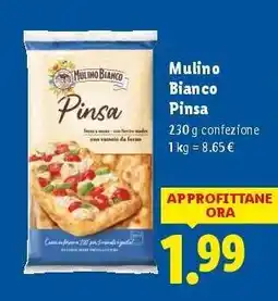 Lidl MULINO BIANCO Pinsa offerta