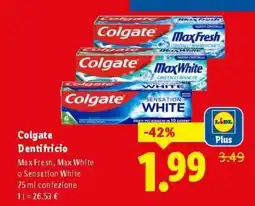 Lidl Colgate Dentifricio offerta