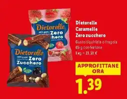 Lidl Dietorelle Caramelle Zero zucchero offerta