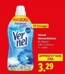 Lidl VERNEL Ammorbidente offerta