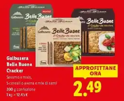 Lidl Galbusera Belle Buone Cracker offerta