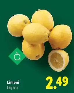 Lidl Limoni offerta
