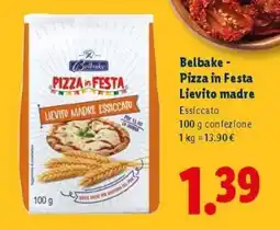 Lidl Belbake - Pizza in Festa Lievito madre offerta