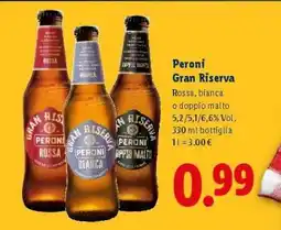 Lidl Peroni Gran Riserva offerta