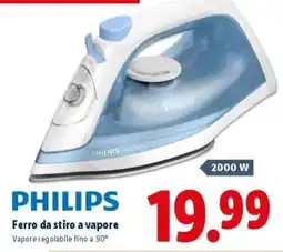 Lidl PHILIPS Ferro da stiro a vapore offerta