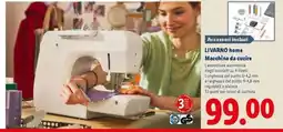 Lidl LIVARNO home Macchina da cucire offerta