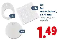 Lidl W5 Set ammortizzatori offerta