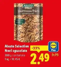 Lidl Alesto Selection Noci sgusciate offerta