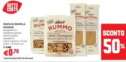 Panorama Pasta di semola RUMMO offerta