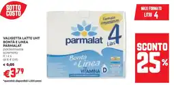 Panorama Valigetta latte uht bontà e linea PARMALAT offerta
