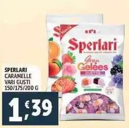 Deco Supermercati Sperlari caramelle vari gusti offerta