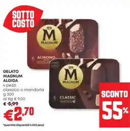 Panorama Gelato magnum ALGIDA offerta