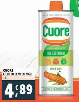 Deco Supermercati Cuore olio di semi di mais offerta