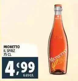 Deco Supermercati Mionetto il spriz offerta