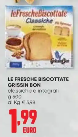 Panorama Le fresche biscottate GRISSIN BON offerta