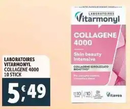 Deco Supermercati Laboratoires vitarmonyl collagene 4000 10 stick offerta