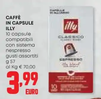 Panorama Caffè in capsule ILLY offerta