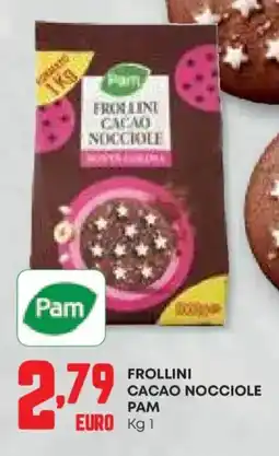 Panorama Frollini cacao nocciole PAM offerta