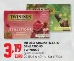 Panorama Infuso aromatizzato sensations TWININGS offerta