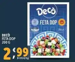 Deco Supermercati Deco feta DOP offerta