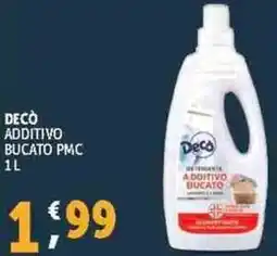 Deco Supermercati Decò additivo bucato pmc offerta