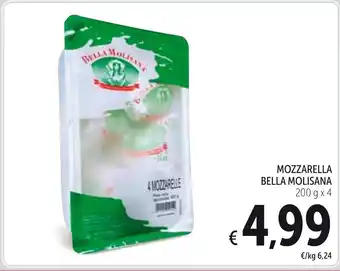 Spazio Conad Bella Molisana Mozzarella 200g x 4 offerta