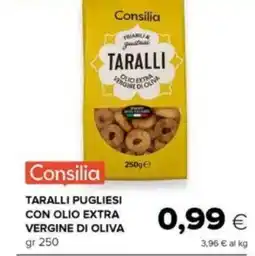 Tigre Consilia taralli taralli pugliesi con olio extra vergine di oliva offerta