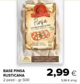 Tigre Base pinsa rusticana offerta