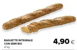 Tigre Baguette integrale con semi bio offerta