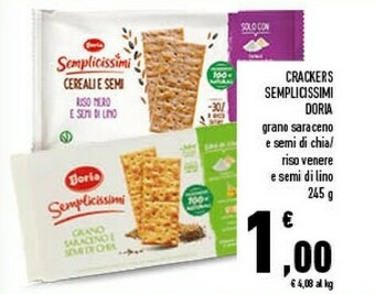 Conad Crackers offerta