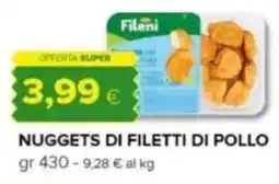 Tigre Fileni nuggets di filetti di pollo offerta