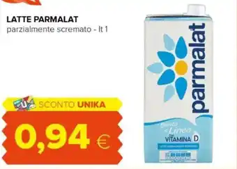 Tigre LATTE PARMALAT parzialmente scremato offerta