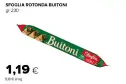 Tigre Sfoglia rotonda BUITONI offerta